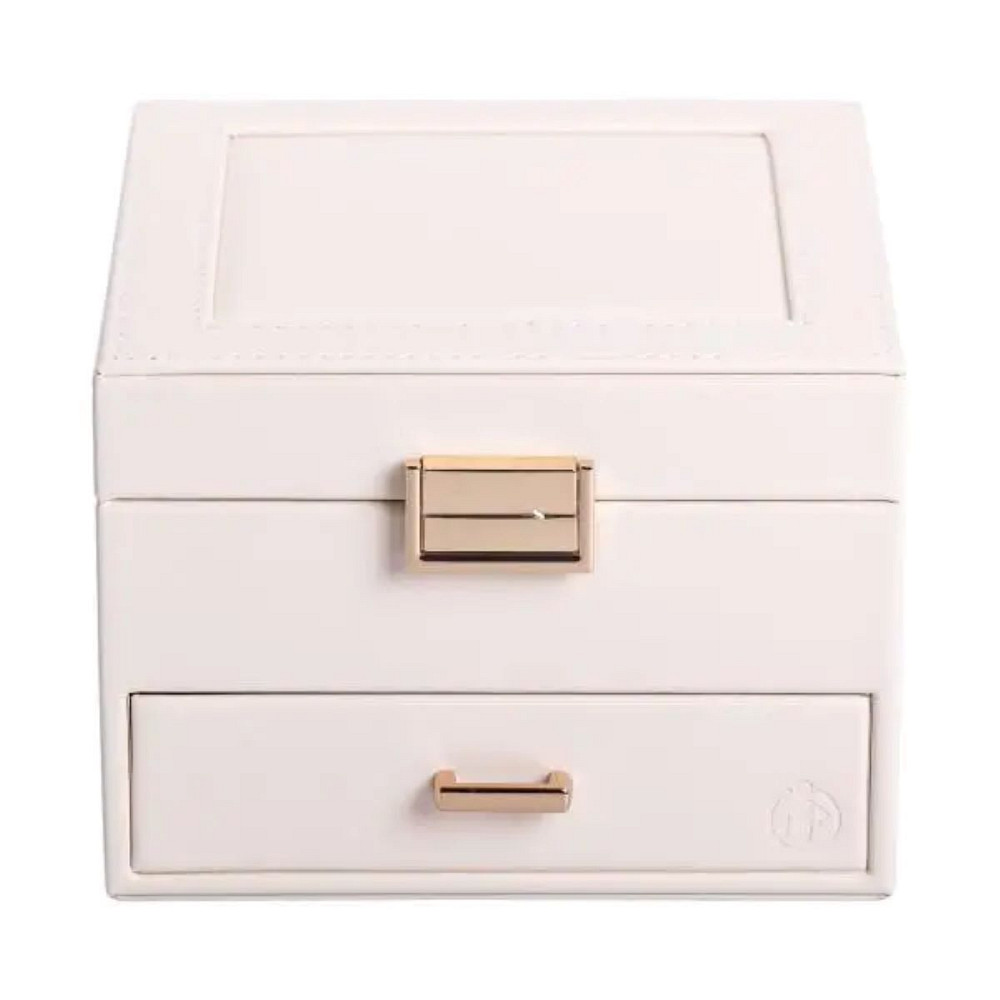 Yiwu Скринька для прикрас з еко шкіри 2 яруси органайзер для ювелірних виробів HP-5-2W Коломыя - изображение 2