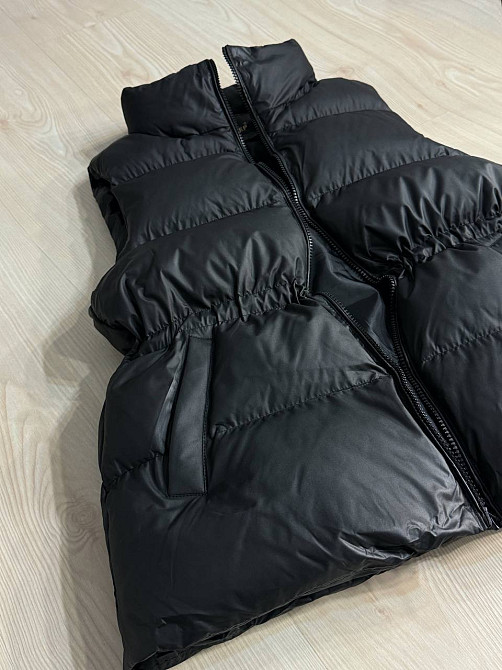 Жилетка женская Lady Yep 10006 длинная с затяжкой на талии черная, черный, 44 Киев - изображение 9