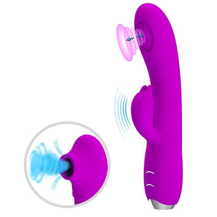 Вибратор с вакуумной стимуляцией клитора Pretty Love - Regina, BI-014727 Sex Aura Киев - изображение 2
