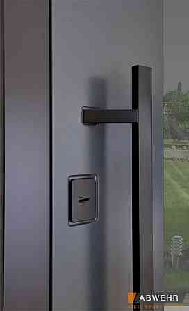 Двери уличные, модель 496 UFO BLACK ТЕРМОРАЗРЫВ 860 Киев