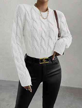 Женский базовый повседневный свитер акрил/шерсть Одесса