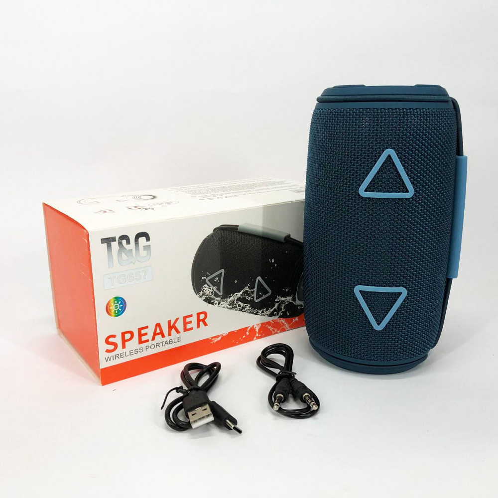 Bluetooth колонка с разноцветной подсветкой со стереозвуком TG657, Колонка с подсветкой и зарядкой VW-31 Львов - изображение 1
