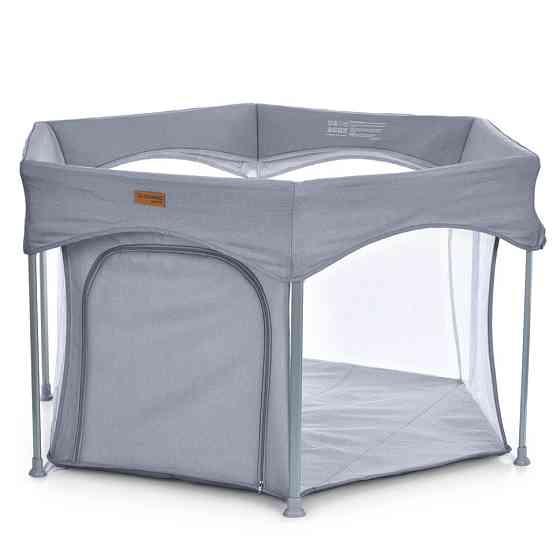 Детский манеж SWIFT 6 ME 1195 Gray 145х117х74 см Винница