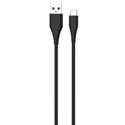 Зарядное устройство ColorWay 1USB AUTO ID 2A (10W) black + cable Type C (CW-CHS012CC-BK) Винница