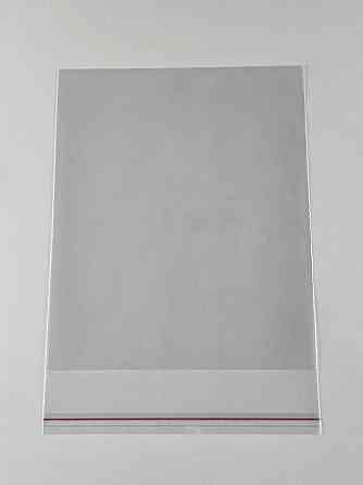 Пакеты БОПП с клейкой лентой полипропиленовые 18*22+4\25мк +скотч (1000 шт) Харьков