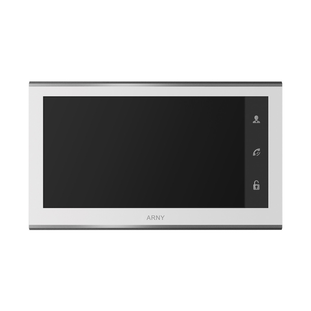 Відеодомофон 7" Arny AVD-730 (2Mpx) white IPS з детектором руху і записом відео Киев - изображение 2