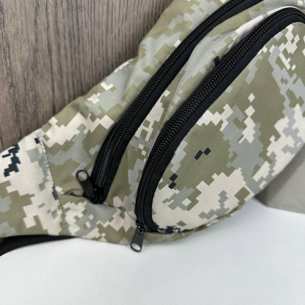 Чоловіча спортивна бананка в стилі Puma піксельна, поясна сумка Пума військова ( 26241 ) Харьков - изображение 6