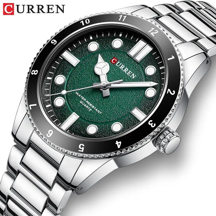 Curren 8450 Silver-Green Київ - фото 2