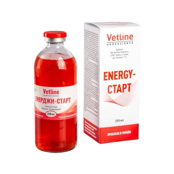 Енерджи-старт 250 мл  Vetline (розчин для ін'єкцій) Вінниця