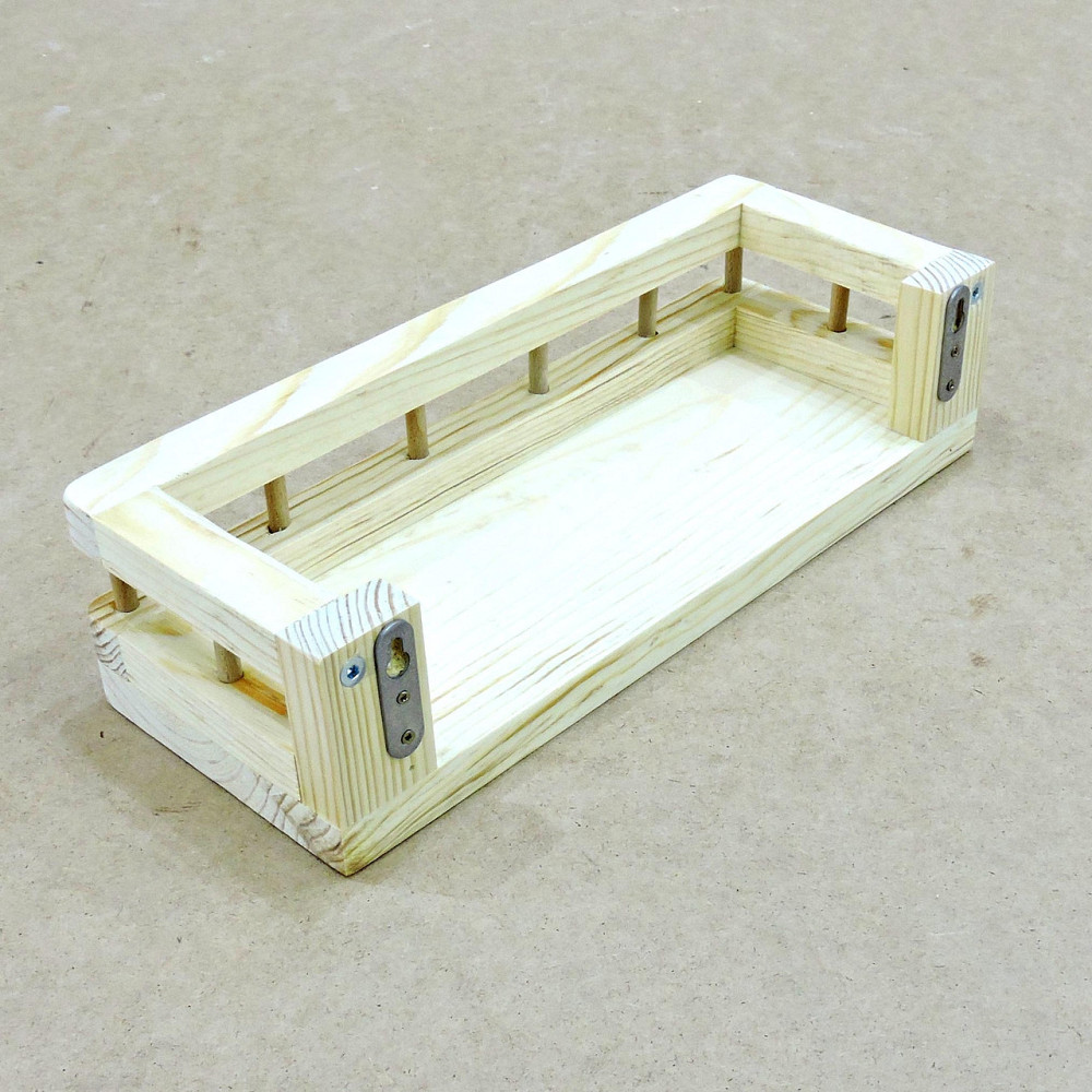 Полиця настінна, настільна "Сакаба з бортиком" бланже Миколаїв - фото 3