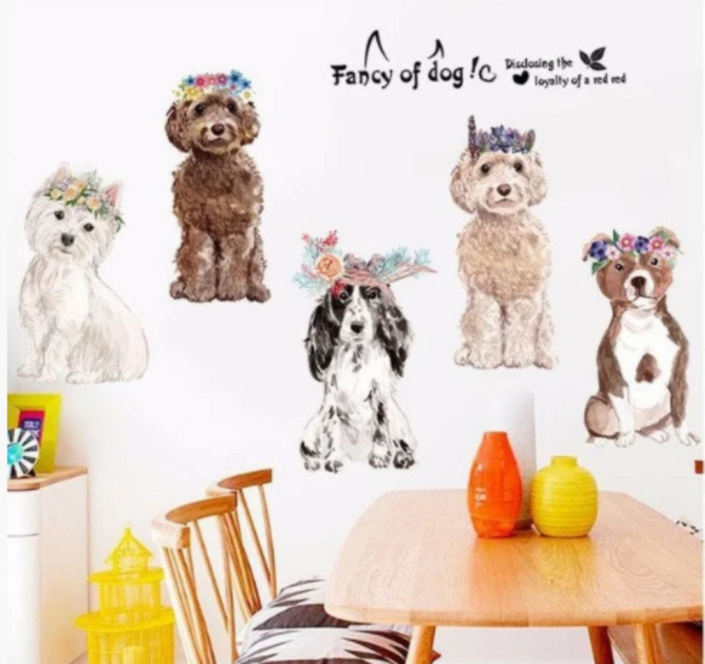 Декоративная наклейка Собачки Киев - изображение 2