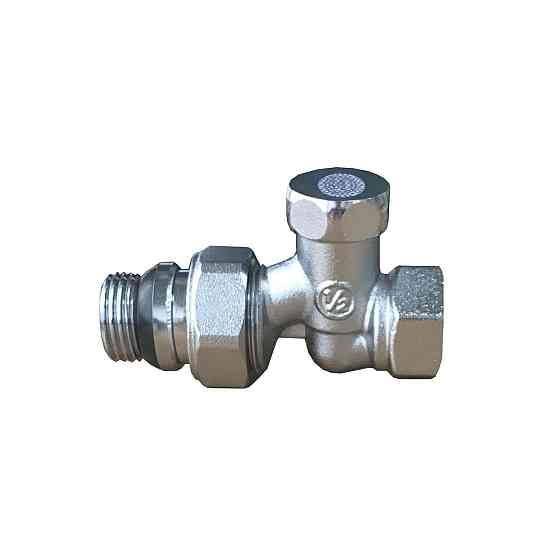 Кран радиаторный прямой SOLOMON 1/2″ с резиновым уплотнителем 161405 под ключ (000015232) Киев