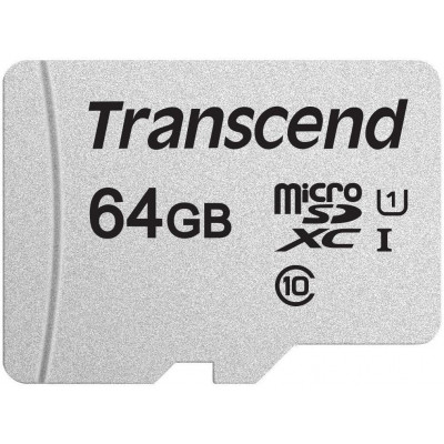 Карта памяти Transcend 64GB microSDXC class 10 UHS-I U1 (TS64GUSD300S) Винница - изображение 1