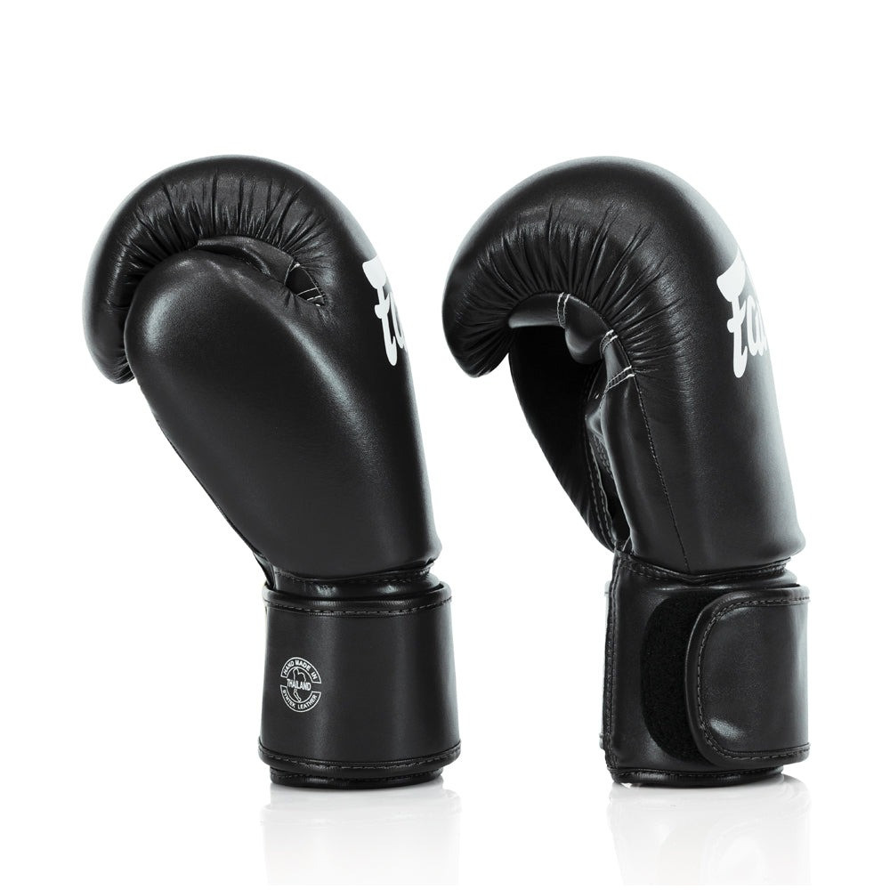 Боксерські рукавиці Fairtex BGV27 Black 12 унцій (бинти в комплекті) Каменское - изображение 5