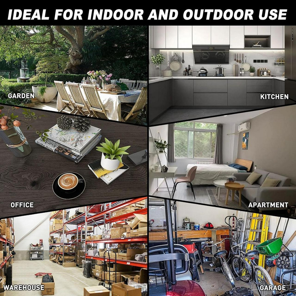 Пастка для щурів WCT-3 чорний 6 шт багаторазова ABS+PC високочутлива 15–25 г без токсинів для дому і вулиці клейова пастка Київ - фото 3