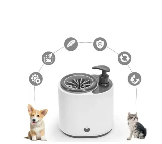 Автоматическая лапомойка для ухода за лапками домашних животных Pet Foot Washing Cup AND149 Коломыя