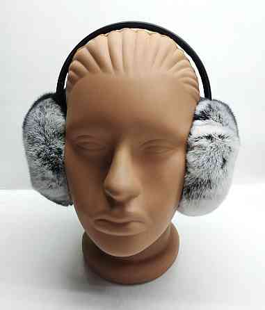 Хутряні навушники жіночі з Rex Шиншиловий Харків