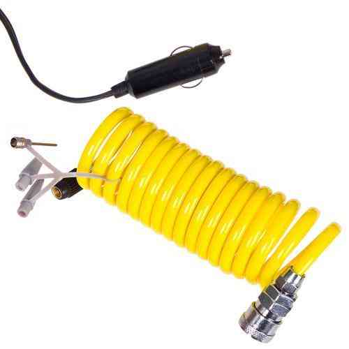 Компрессор Торнадо KA-T12181 150psi 15А 40л с фонарем, прикуривателем и переходником, шланг 3м Харьков