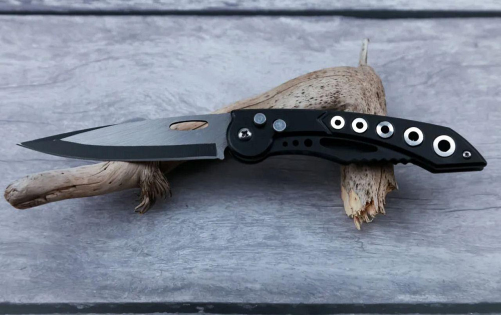 Нож выкидной A516 Днепр - изображение 1