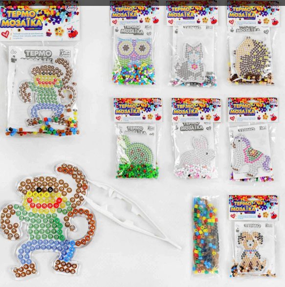 Гр Термо мозаїка 98340 (120/2) 8 видів, "4FUN Game Club" ВИДАЄТЬСЯ ТІЛЬКИ МІКС ВИДІВ, шт Київ - фото 1