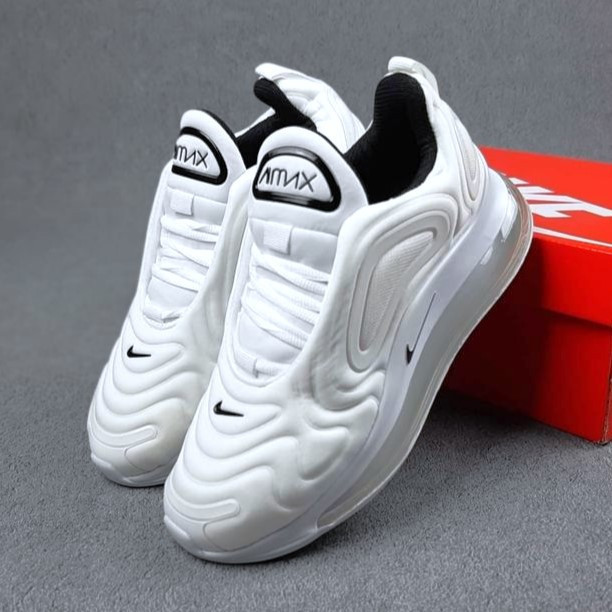 Кроссовки Nike 720 Белые Мужские Найк с Амортизацией Тканевые (размеры: 40,41,43,44) Видео Обзор Днепр - изображение 6