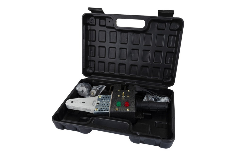 MASTERTOOL Паяльник для пластикових труб MASTERTOOL 20-32 мм 800 Вт/220 V/50 Hz 0-300°С IP44 LE Коломия - фото 3