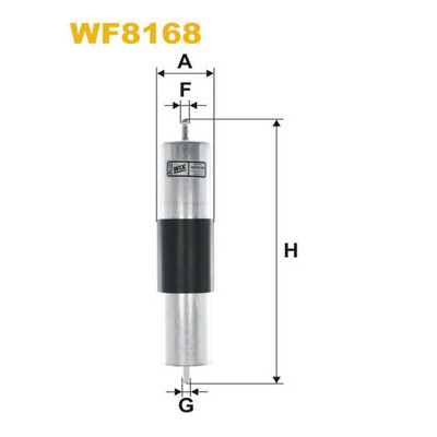 Фильтр топливный Wixfiltron WF8168 Винница - изображение 1
