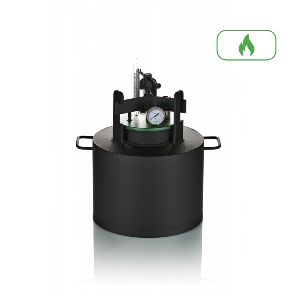 Автоклав бытовой для консервирования ЧЕ-8 на 8 банок, газовый для дома домашний Киев - изображение 1