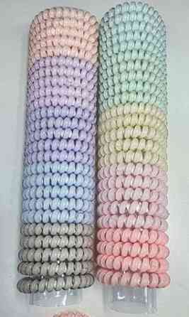 Гумки пружинки для волосся великі 50 шт. Київ