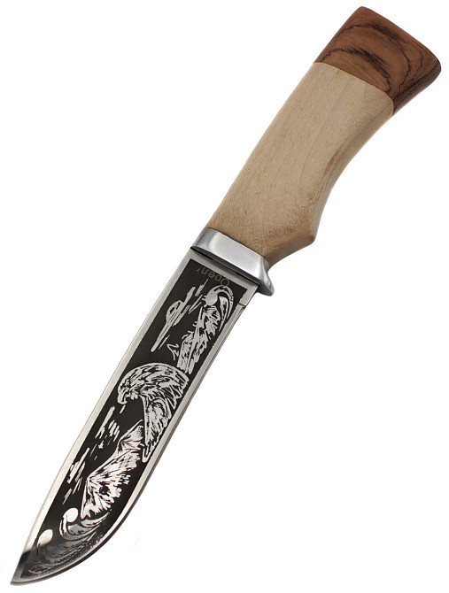 Ніж мисливський "Орёл" A767 / 27,5 см / 13 см Дніпро - фото 4