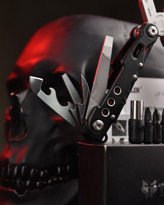 Мультитул чорний для походів туристичний тактичний Одеса - фото 2