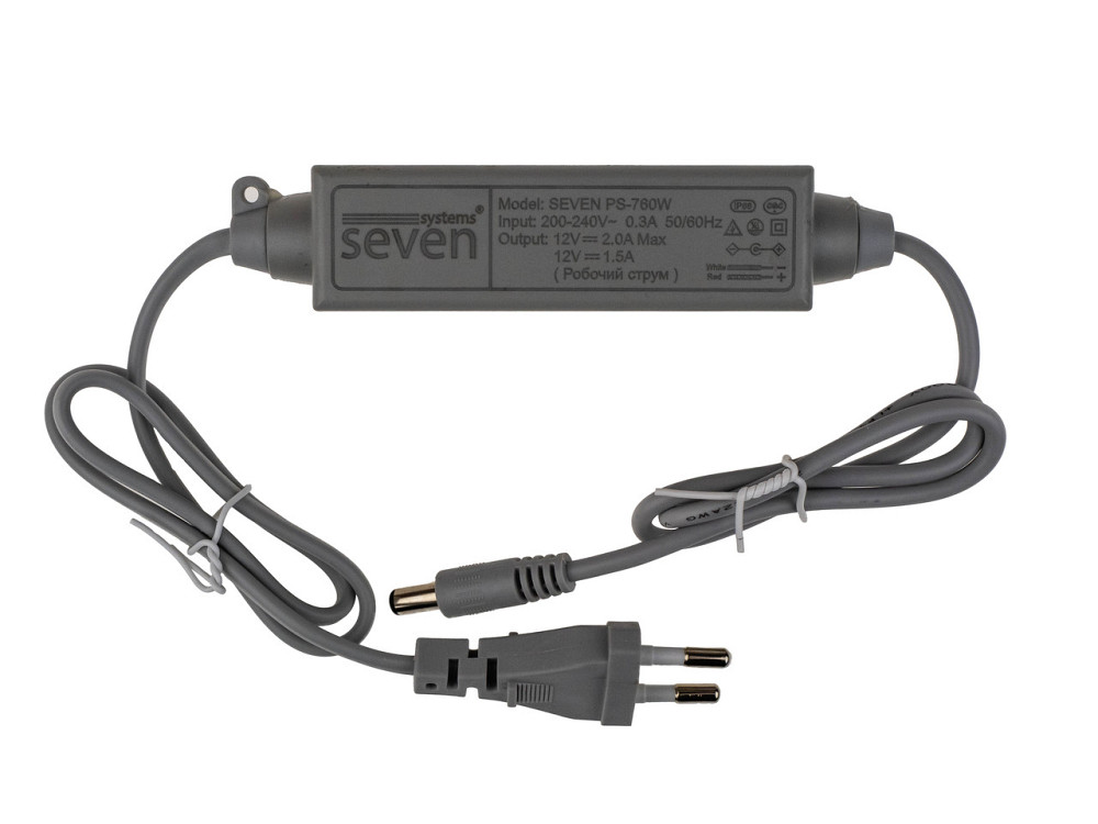 Блок живлення 12В/2А SEVEN PS-760W Київ - фото 1