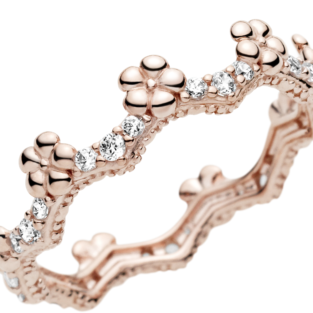 Серебряное кольцо   «Цветочная корона» 187924CZMasterSem Киев - изображение 2