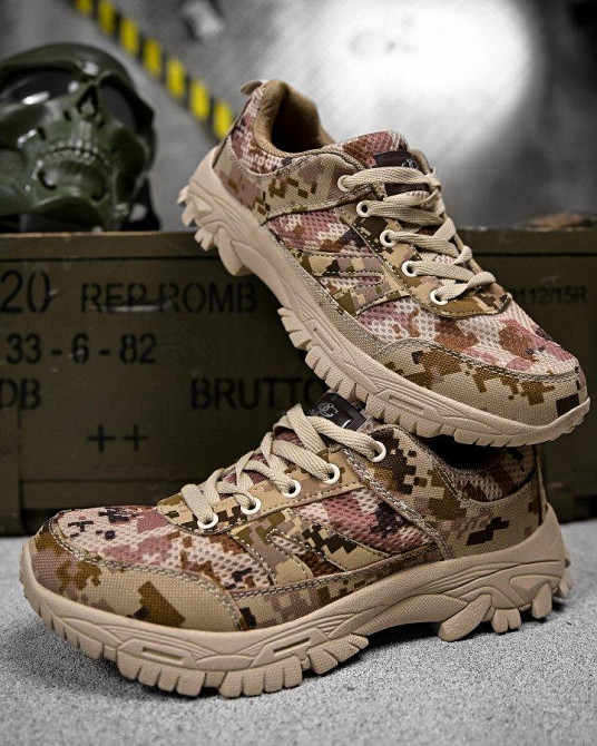 Міські мілітарі кросівки FAUST ДЛ7197 Одеса - фото 4