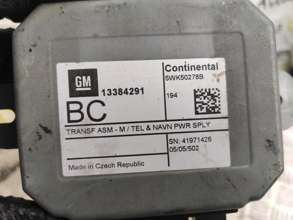 Модуль навігації Opel Insignia 2013-2017 (13384291) Ковель - изображение 2