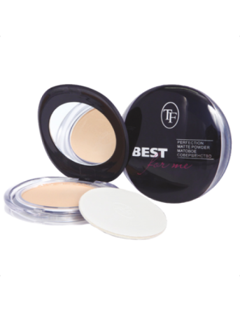 Пудра для обличчя Triumf Best №4 Бежево-кремовий Тріумф матуюча Запоріжжя