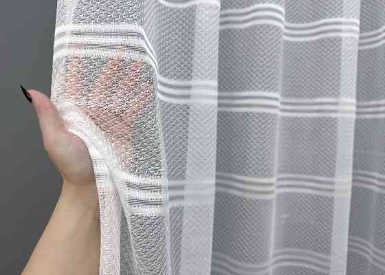 Тюль жаккард 