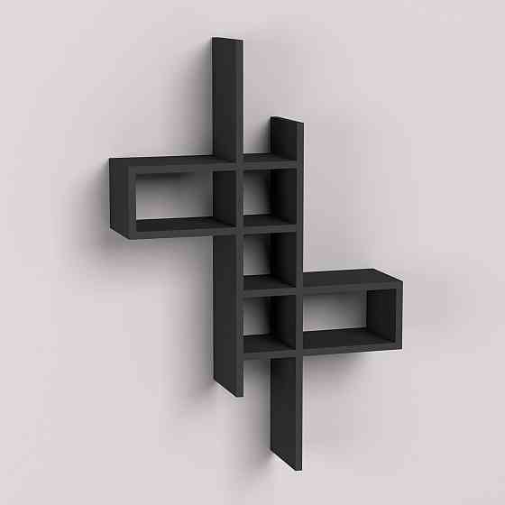 Полка навесная П-2, Антрацит, 630/180/960 Львов