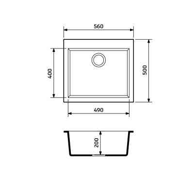 Мойка кухонная Adamant Univer сірий (4824296102104) Вінниця