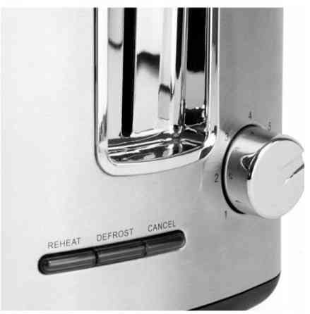 Тостер Sharp INOX 850 Вт. 2 Тоста Киев