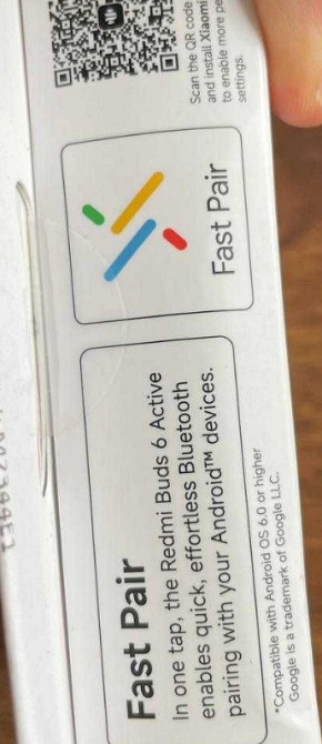 Xiaomi Redmi Buds 6 Active Black Київ - фото 2