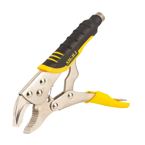 Клещи зажимные универсальные 180мм полукруглые CrV SIGMA Житомир