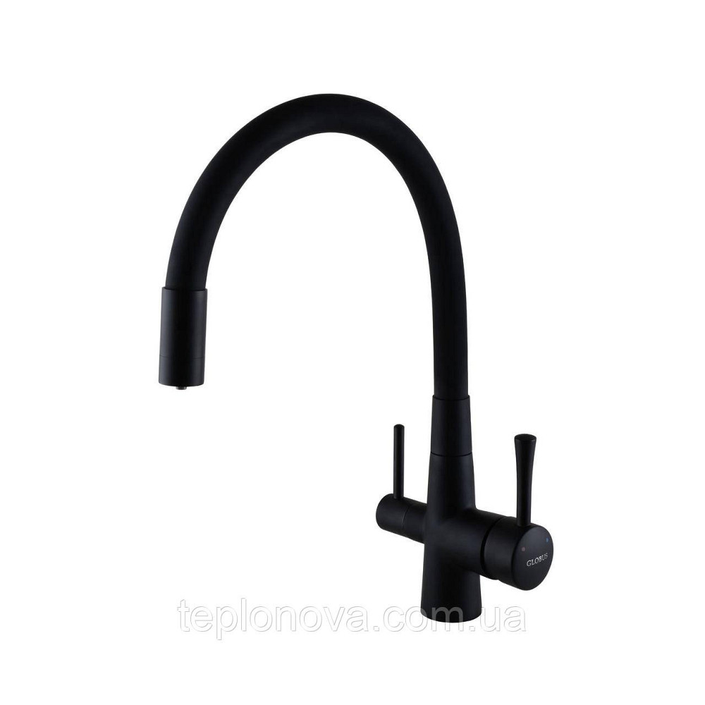 Смеситель для кухни под осмос Globus Lux LAZER GLLR-0903-10-BB Черновцы - изображение 2