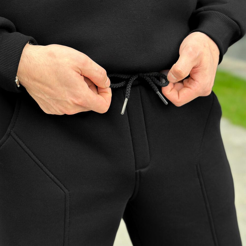 Спортивный костюм зимний мужской черный Pobedov Grand ЗИМА Киев - изображение 6