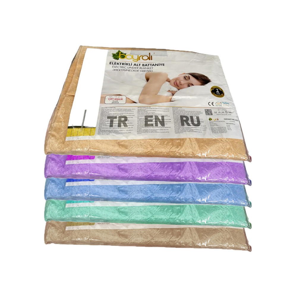 Електропростирадло Boyrali (Termosoft), 120х155 см, Туреччина. Оригінал. Бежевий Одеса - фото 4