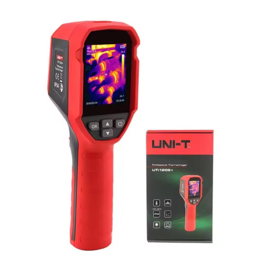 Тепловізійна камера Uni-T UTi120S+ Plus (до 550 °C) з роздільною здатністю 240x180 Червоний Київ - фото 1