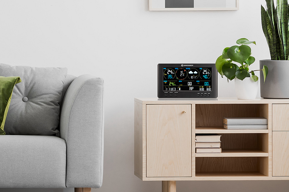 Метеостанція Bresser WIFI ClearView Weather Center 7-in-1 Sensor (7002586) Киев - изображение 9