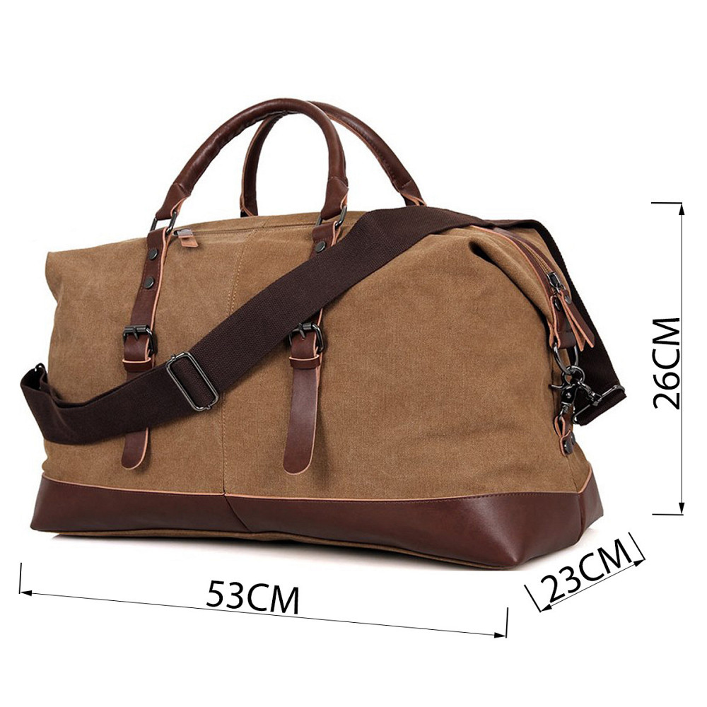 Сумка дорожня Vintage 14580 Коричнева Київ - фото 3