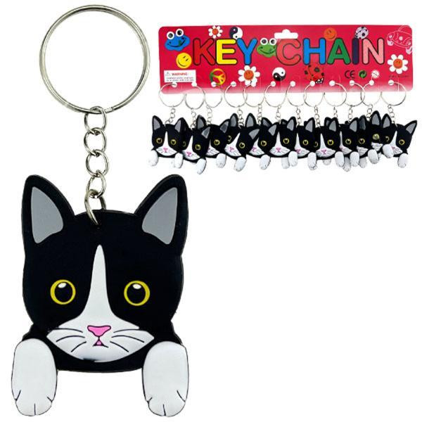 Брелоки для ключів Котик 12 шт. Київ - фото 1