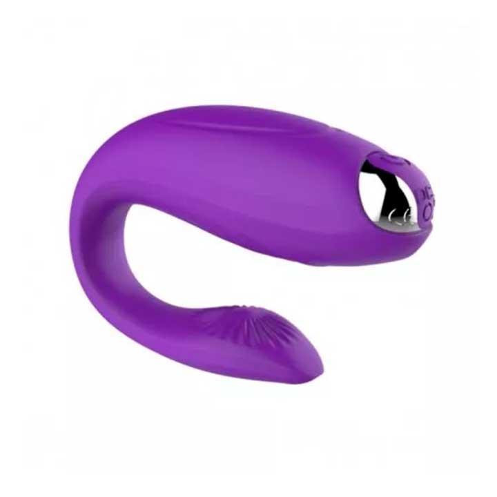 Вібратор для пар G-Sex USB Фіолетовий Вінниця - фото 1